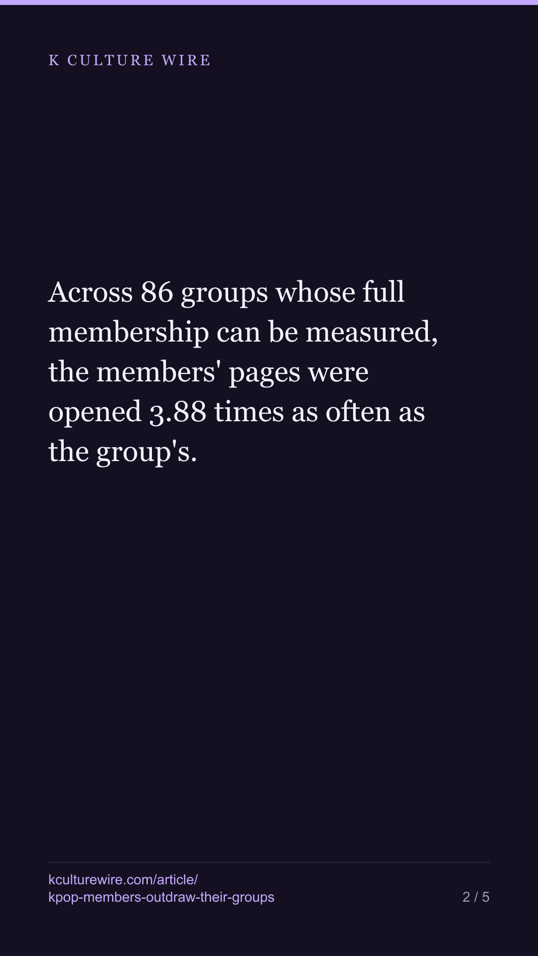 K-pop members outdraw their groups 4 to 1 — except BTS — tall card 2 of 5