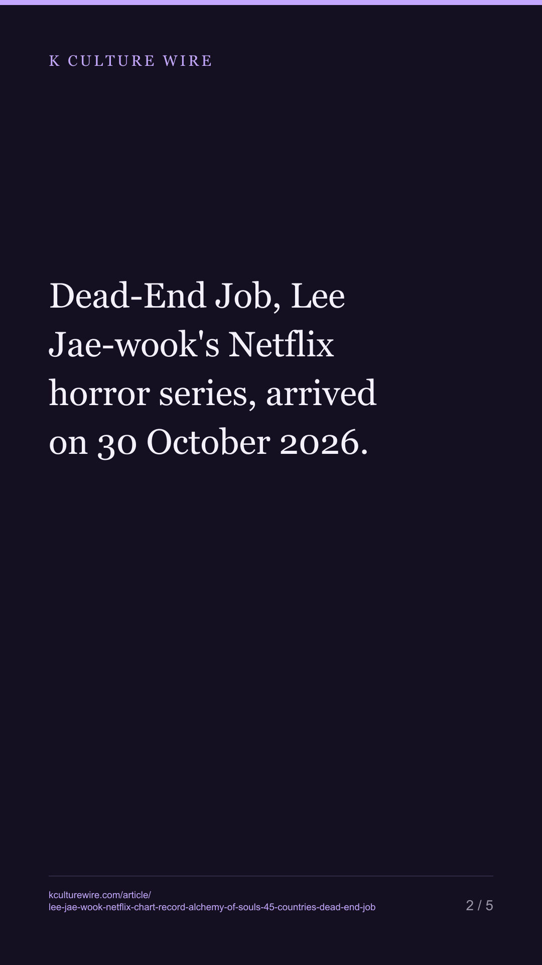 Lee Jae-wook on Netflix's Charts: Alchemy of Souls Reached 45 Countries, Dear Hongrang 40 — tall card 2 of 5
