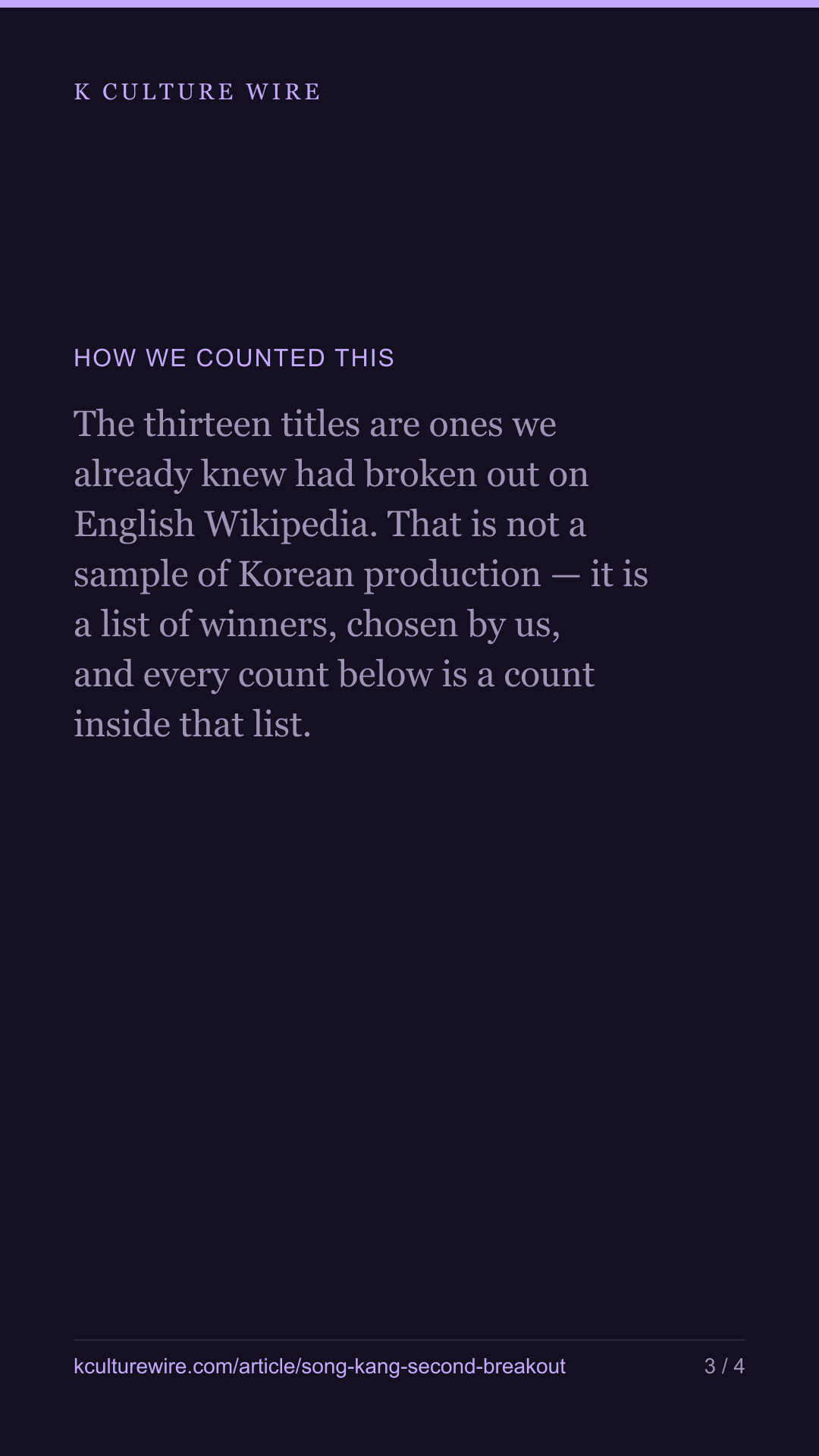 Song Kang got a second global breakout. 15 others did. — tall card 3 of 4