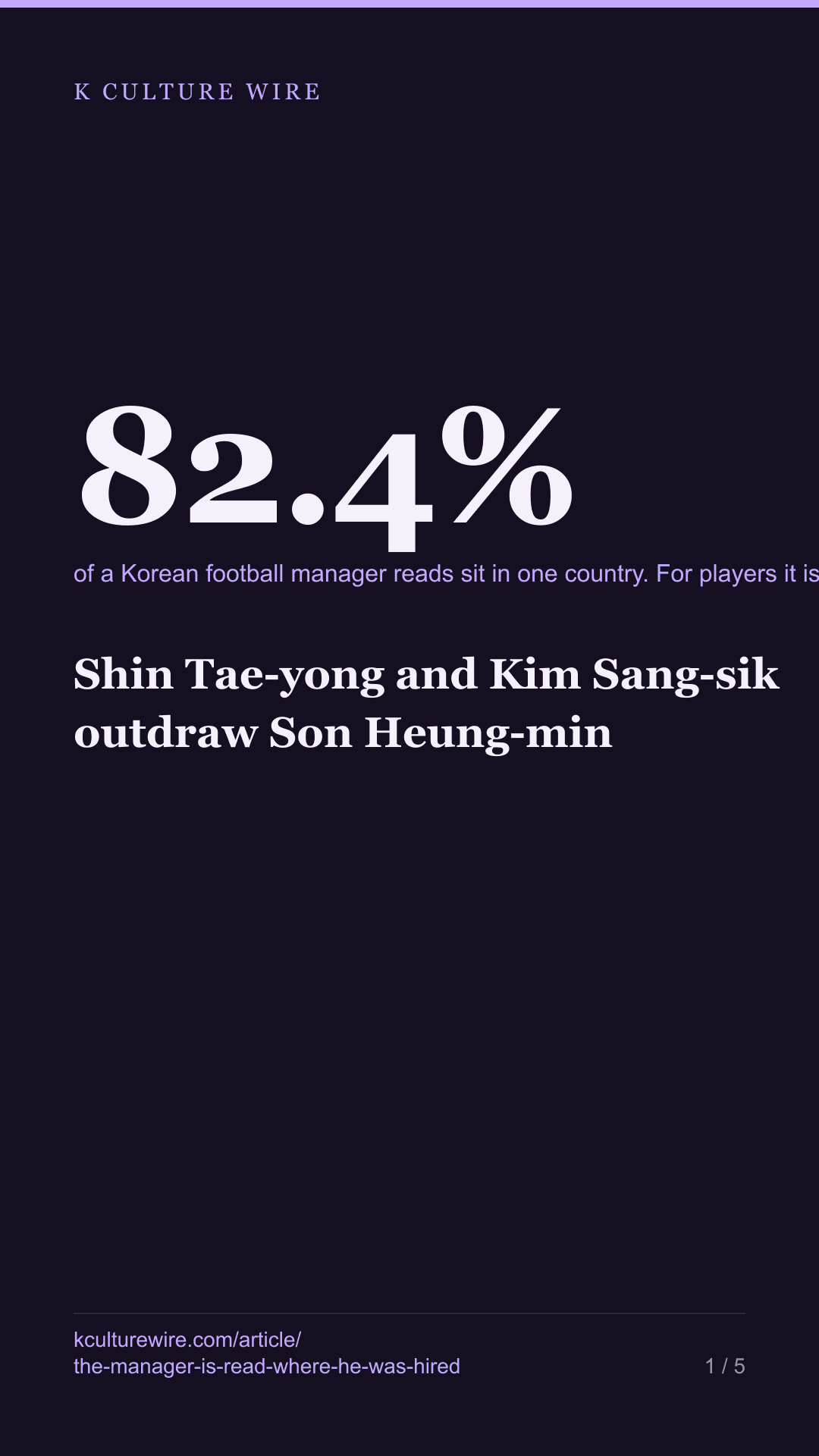 Shin Tae-yong and Kim Sang-sik outdraw Son Heung-min — tall card 1 of 5