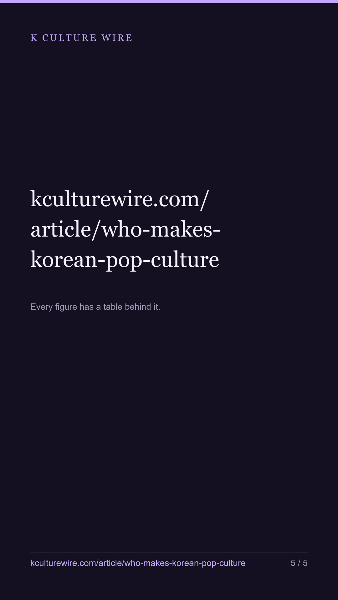 Korea’s pop-culture firms employ 15,072, for half as long — tall card 5 of 5