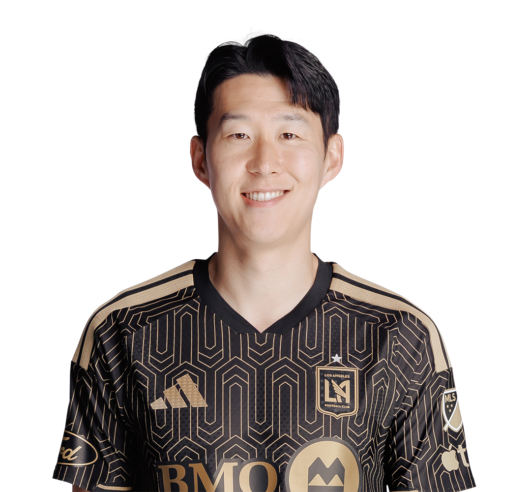 로스앤젤레스 FC 유니폼을 입은 손흥민